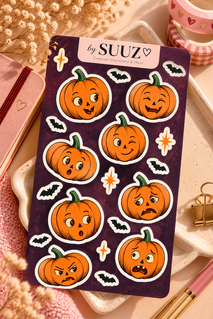 Pumpkin stickervel