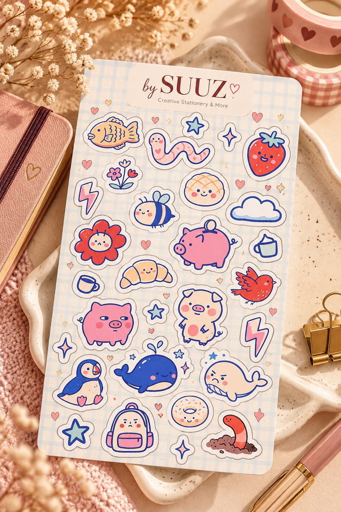 Cuties stickervel