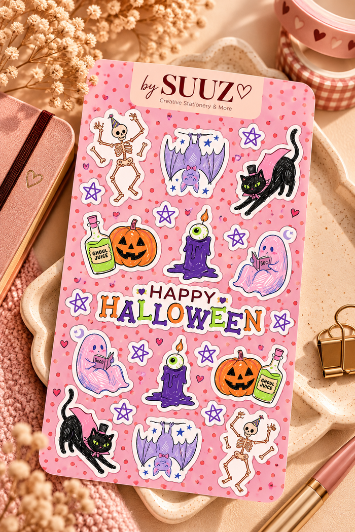 Halloween 1 stickervel