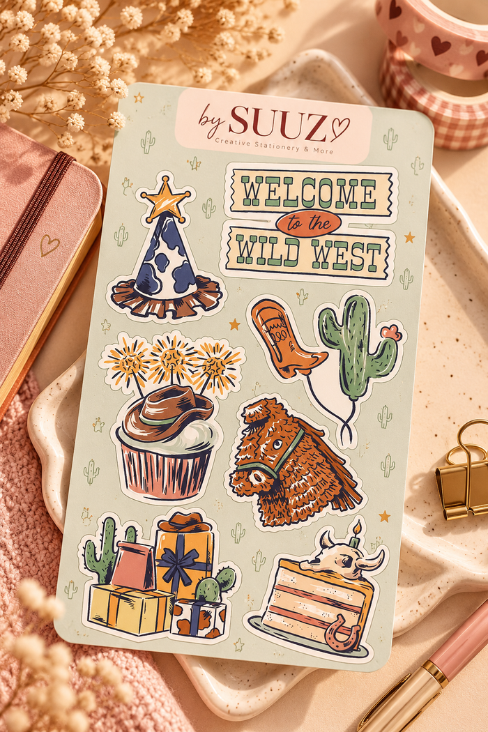 Western stickervel