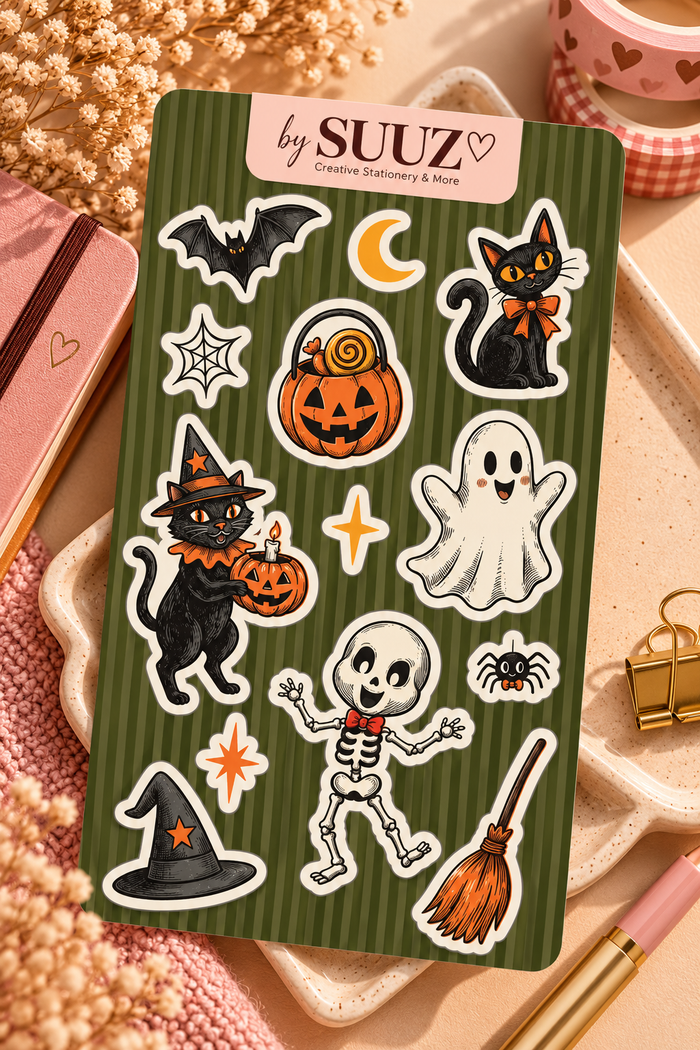 Halloween 2 stickervel