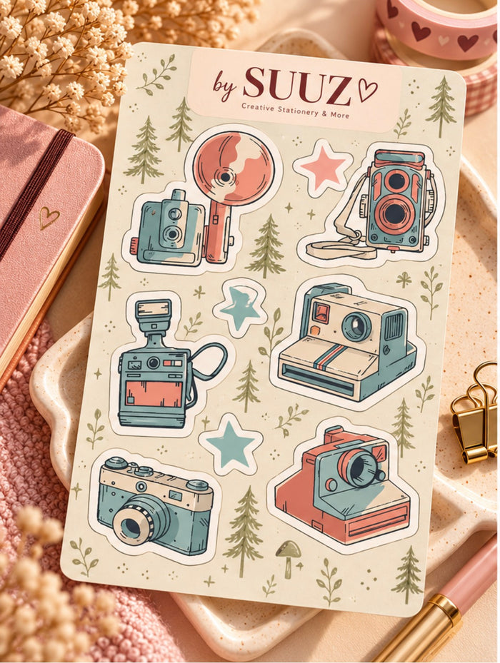 Camera’s stickervel